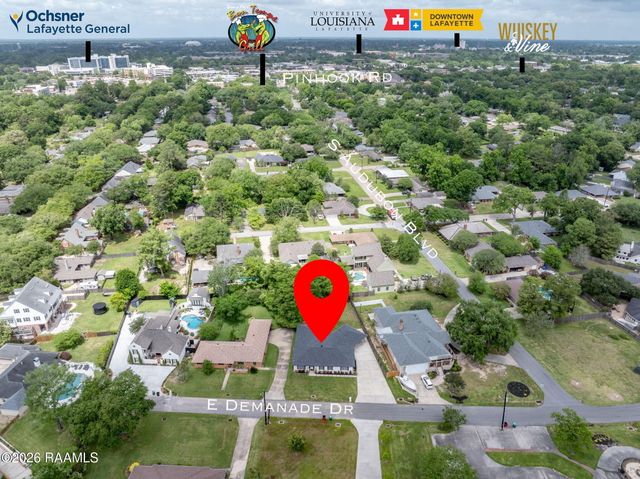 610 E Demanade Drive, Lafayette, LA 70503