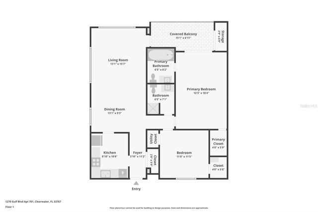1270 GULF BOULEVARD 701, Clearwater, FL 33767