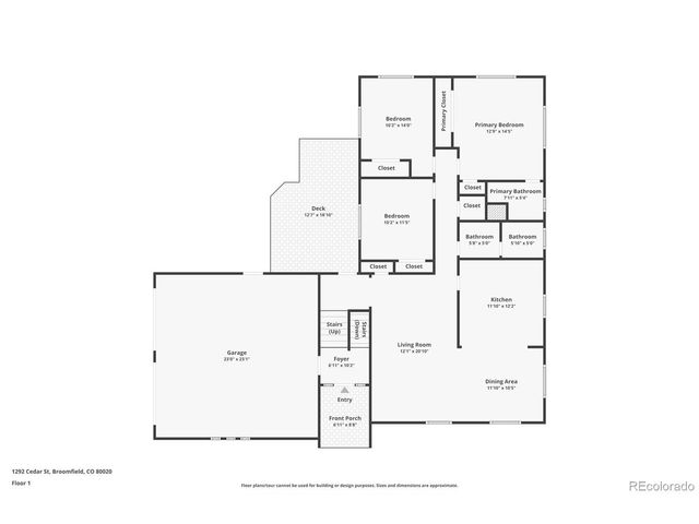 1292 Cedar St, Broomfield, CO 80020
