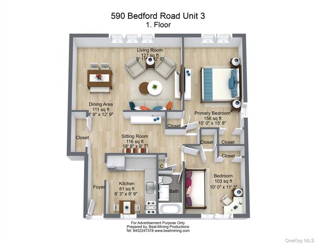 590 Bedford Road 3, Pleasantville, NY 10570
