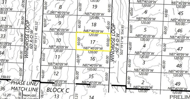 Lot 17C Windrose Loop, Gordonville, TX 76245