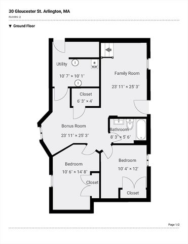 30 Gloucester St 30, Arlington, MA 02476