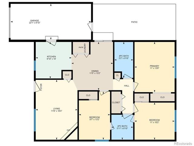 16482 E Radcliff Pl A, Aurora, CO 80015