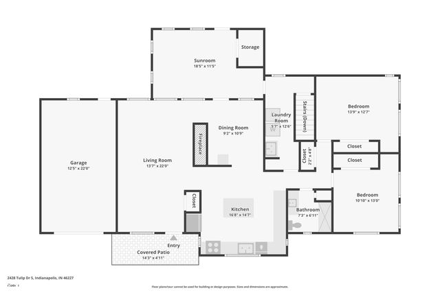 2428 Tulip Drive S, Indianapolis, IN 46227