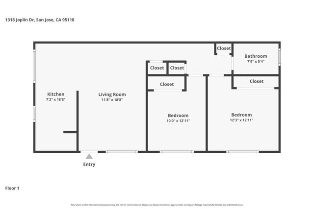 1318 Joplin Drive 4, San Jose, CA 95118