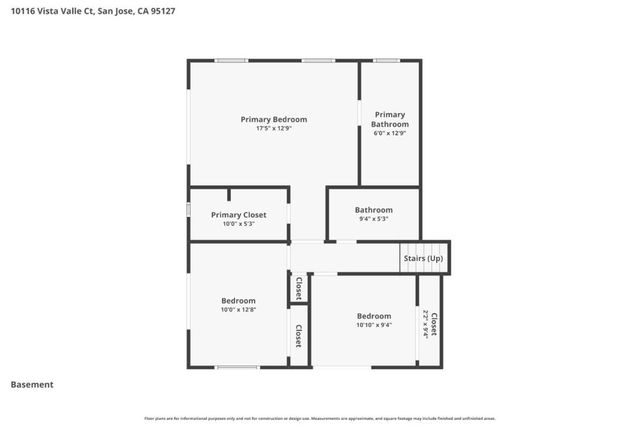 10116 Vista Valle Court, San Jose, CA 95127