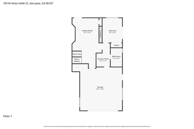 10116 Vista Valle Court, San Jose, CA 95127