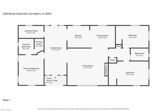 2706 Rhode Island AVE, Fort Myers, FL 33916