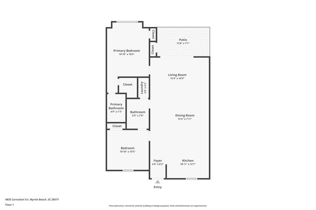 4835 Carnation Cir Apt 104, Myrtle Beach, SC 29577