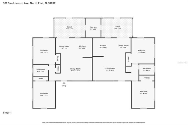 300 SAN LORENZO AVENUE, North Port, FL 34287