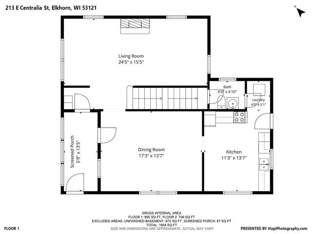 213 E Centralia STREET, Elkhorn, WI 53121