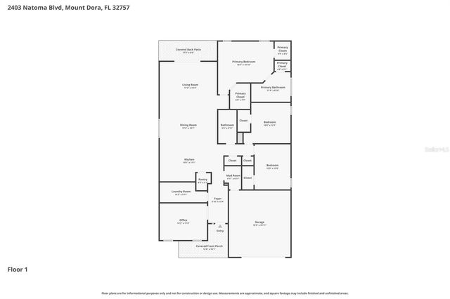 2403 NATOMA BOULEVARD, Mount Dora, FL 32757