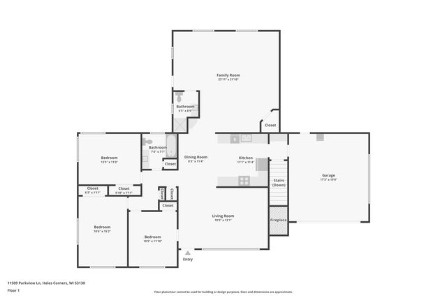 11509 Parkview LANE, Hales Corners, WI 53130
