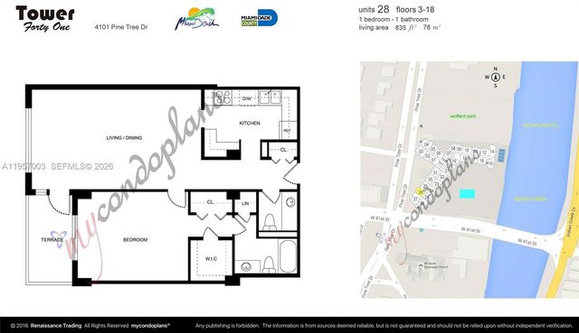 4101 Pine Tree Dr 828, Miami Beach, FL 33140