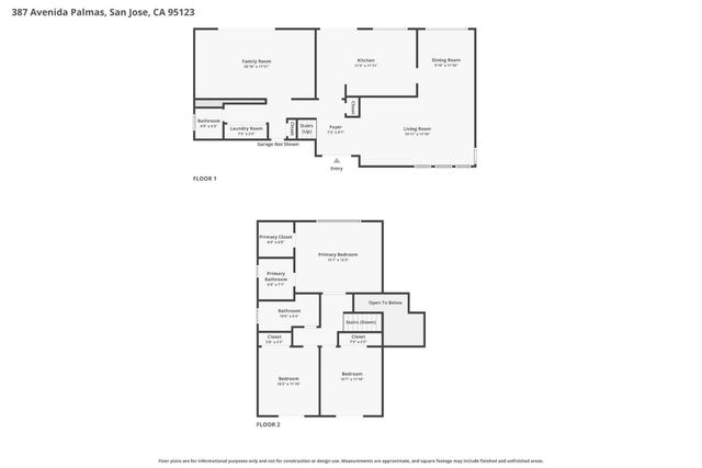 387 Avenida Palmas, San Jose, CA 95123