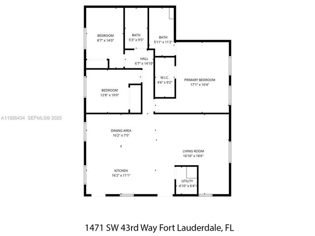 1472 SW 44th Ave 1, Fort Lauderdale, FL 33317