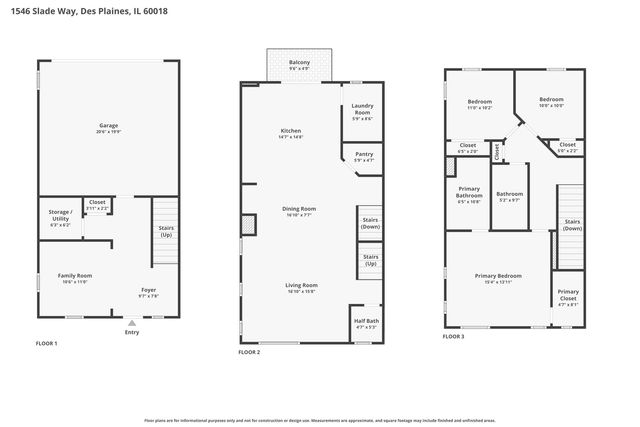 1546 Slade Way, Des Plaines, IL 60018