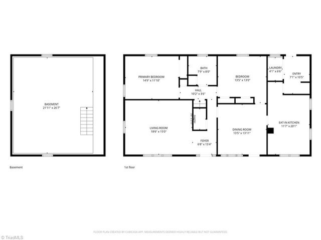 853 Meadowbrook Drive, King, NC 27021