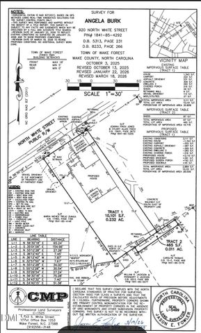 920 N White Street, Wake Forest, NC 27587