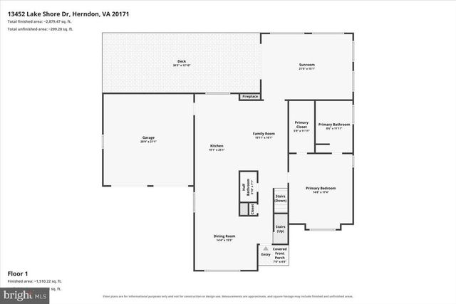 13452 LAKE SHORE DR, Herndon, VA 20171