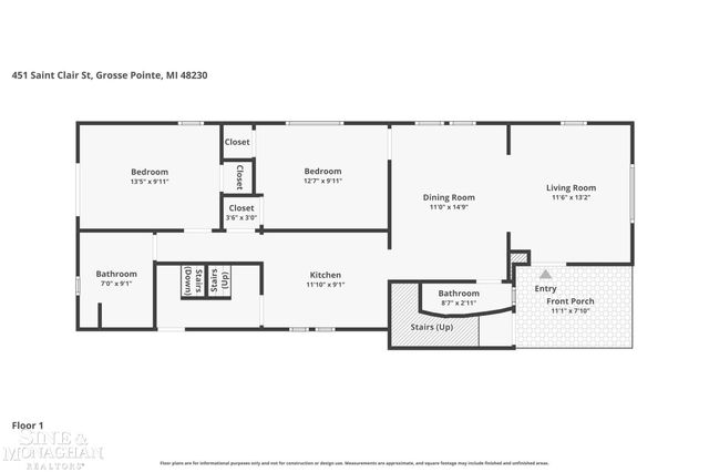 451 Saint Clair Avenue, Grosse Pointe, MI 48230