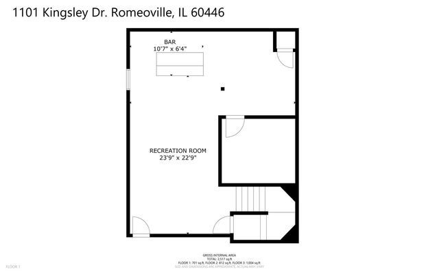 1101 Kingsley Drive 1, Romeoville, IL 60446