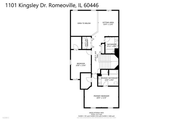 1101 Kingsley Drive 1, Romeoville, IL 60446