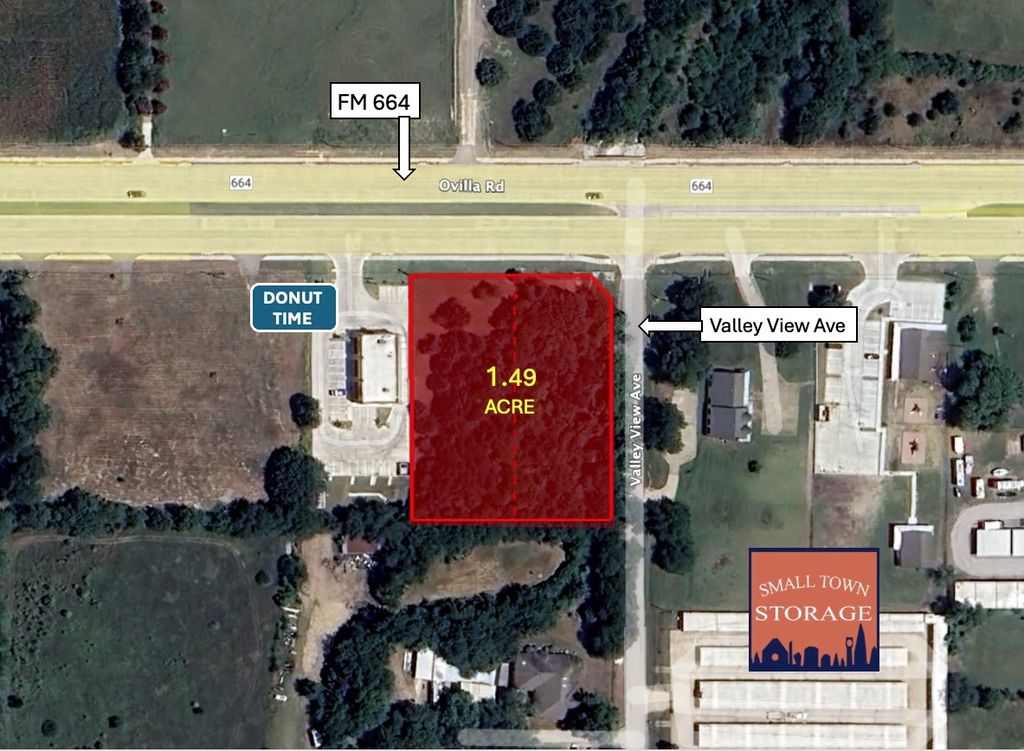 TBD 1.49 acre W Ovilla Road, Red Oak, TX 75154