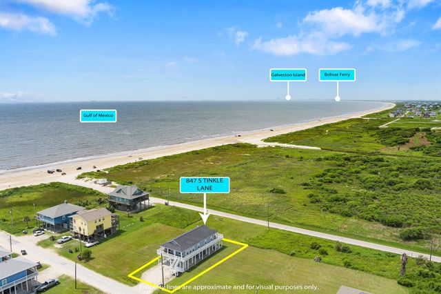 847 S Tinkle Lane, Crystal Beach, TX 77650