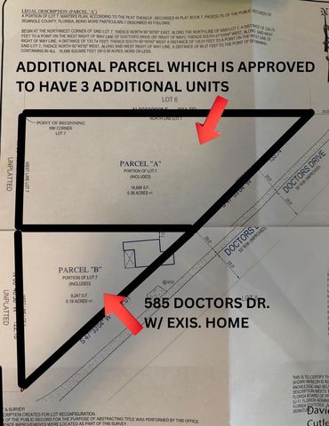 585 DOCTORS DRIVE, Oviedo, FL 32765