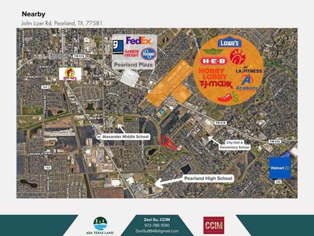TBD John Lizer Road, Pearland, TX 77581