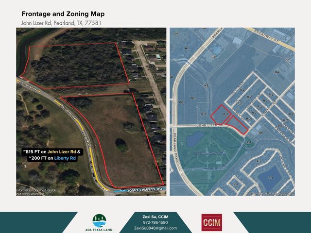 TBD John Lizer Road, Pearland, TX 77581