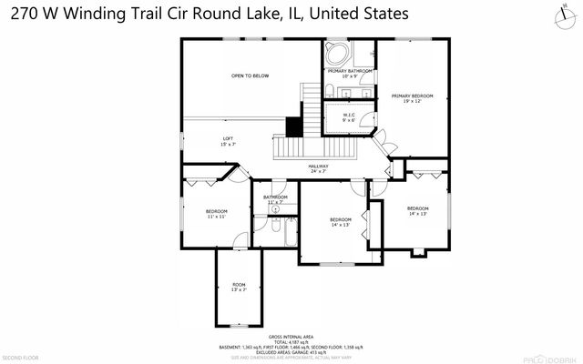 270 W Winding Trail Circle, Round Lake, IL 60073