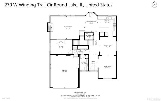 270 W Winding Trail Circle, Round Lake, IL 60073