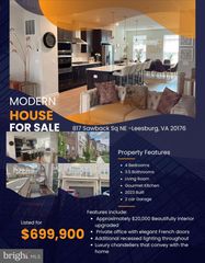 817 SAWBACK SQ NE, Leesburg, VA 20176