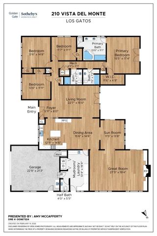 210 Vista Del Monte, Los Gatos, CA 95030