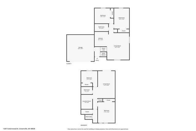 1207 Cedarwood Drive, Greenville, MI 48838