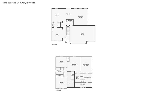 1535 Bearcub Lane, Avon, IN 46123