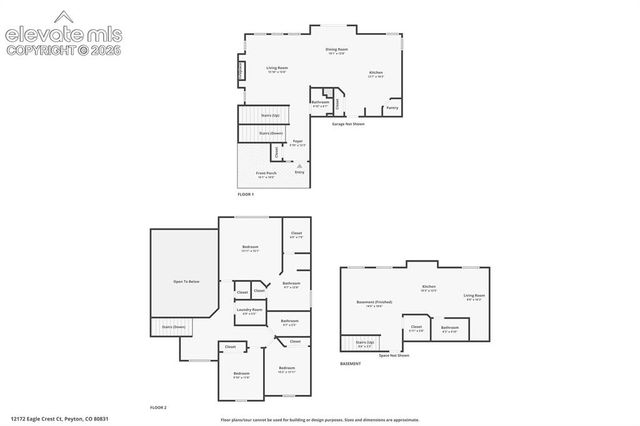 12172 Eagle Crest Court, Peyton, CO 80831