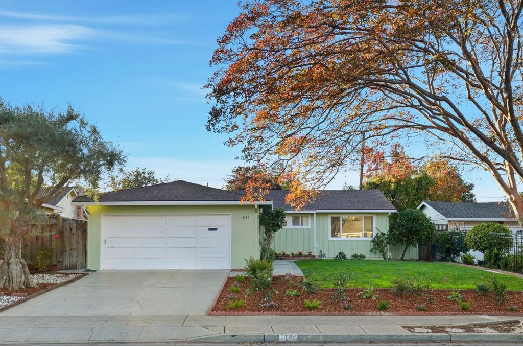 841 Nectarine Avenue, Sunnyvale, CA 94087