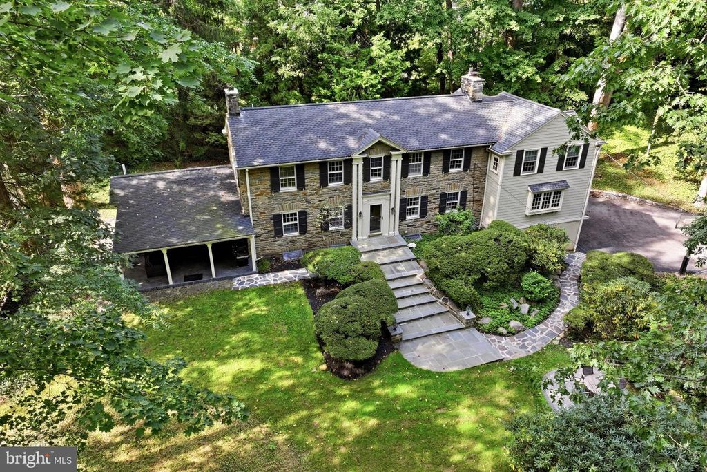 734 BRAEBURN LN, PENN VALLEY, PA 19072 — exterior