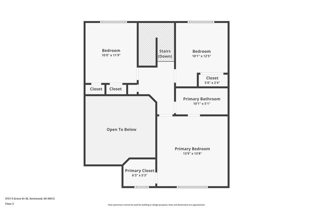 5721 E Grove Drive, Kentwood, MI 49512