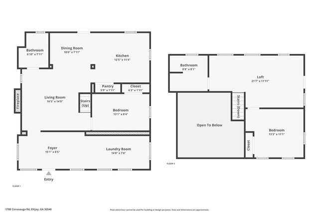1780 Conasauga Road, Ellijay, GA 30540