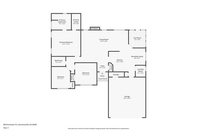 584 Fernstone Trail, Lawrenceville, GA 30046