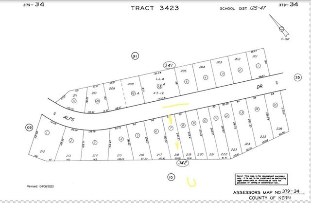 0 Alps Drive, Alpine Forest, CA 93561