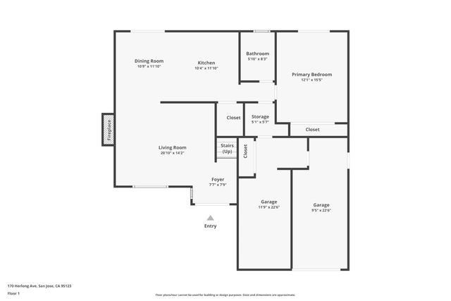 170 Herlong Avenue, San Jose, CA 95123