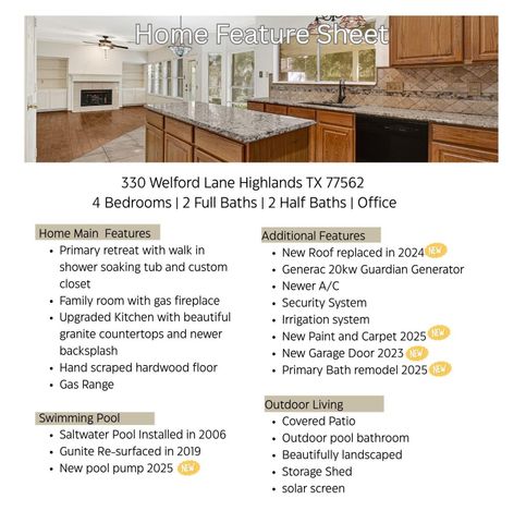 330 Welford Lane, Highlands, TX 77562