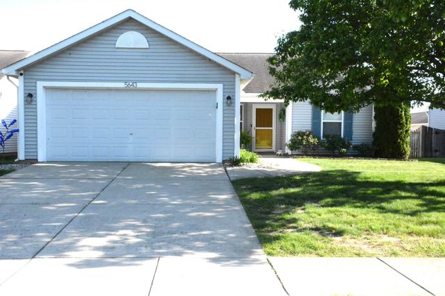 5643 N BLUEGRASS Circle, Lafayette, IN 47905