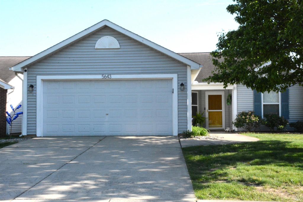 5643 N BLUEGRASS Circle, Lafayette, IN 47905