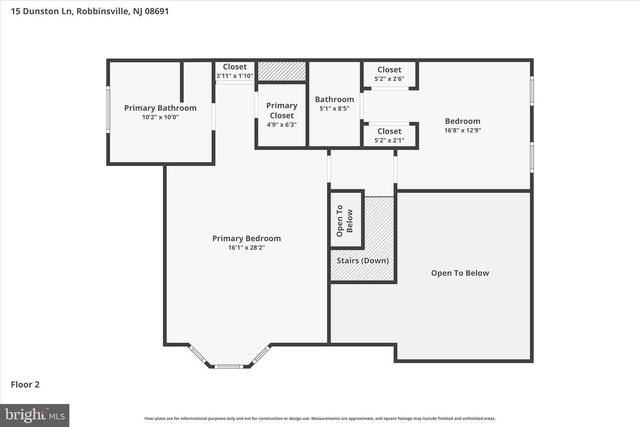 15 DUNSTON LN, Robbinsville, NJ 08691
